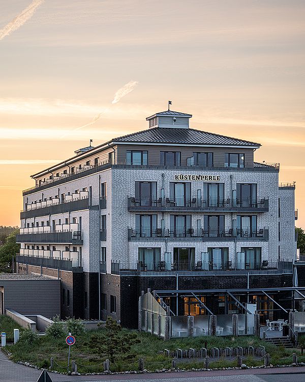 Hotel Küstenperle from the outside