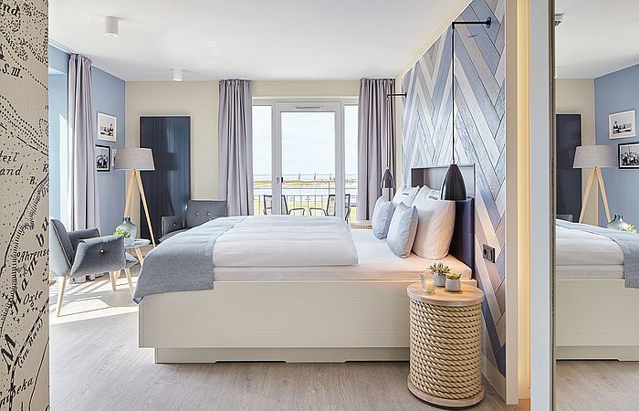 Doppelzimmer im Hotel Küstenperle